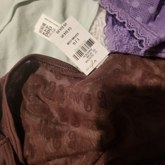 Women's Purple Lace Panties - Picture 1 of 8